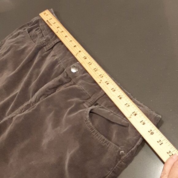 Bandolino Gray Corduroy Mandie Pants - Picture 12 of 12